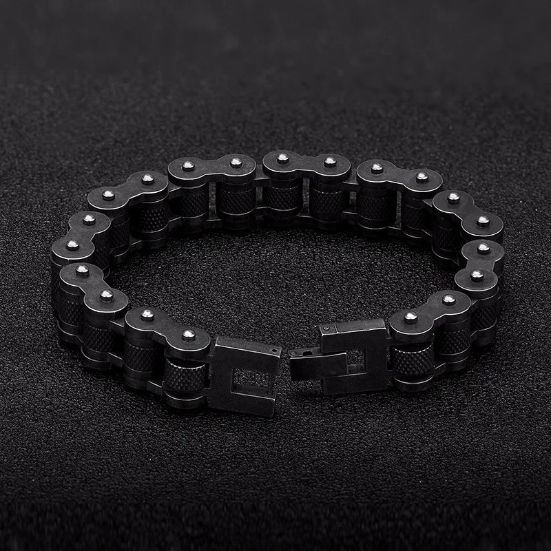 Pulseira masculina de aço inoxidável - Forger