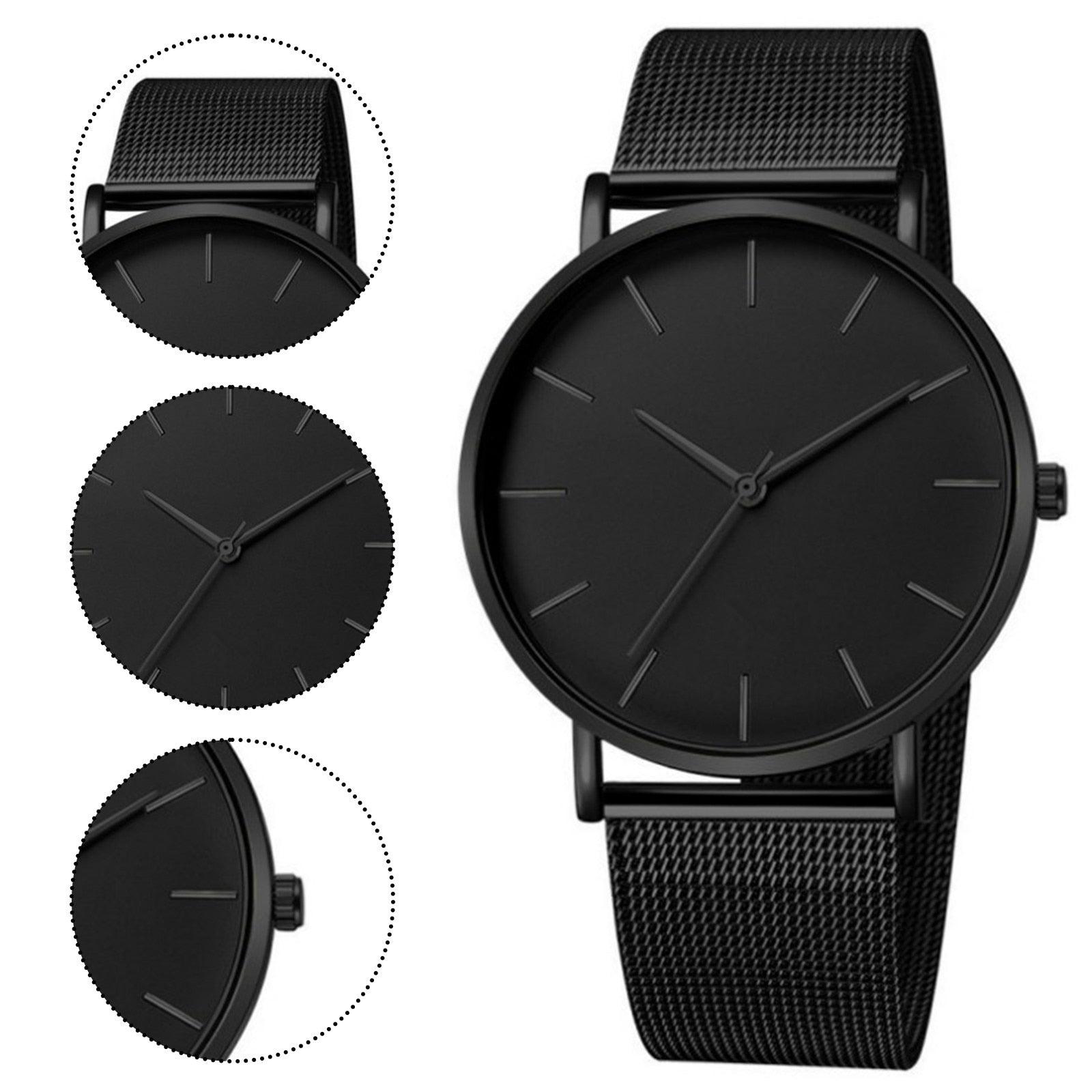 Relógio Minimalista - Black ZenPulse - Nordwear