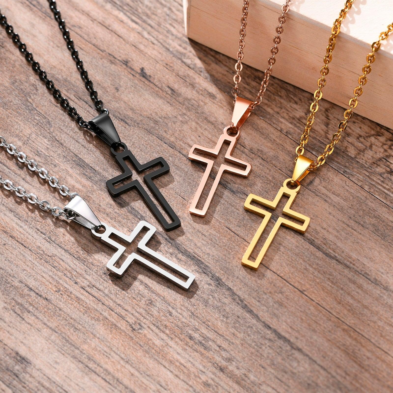 Colar Crucifixo Minimalista - Nordwear