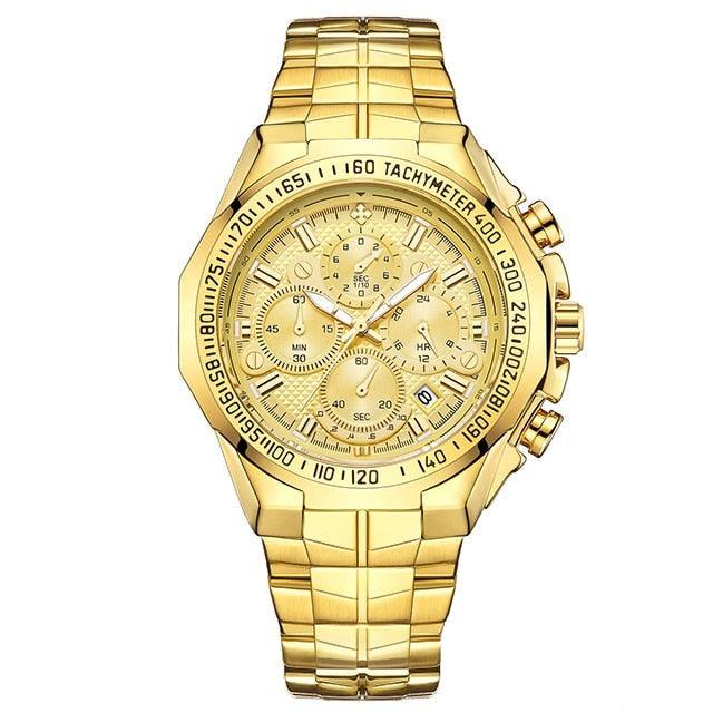 Relogio Watches Gold + PULSEIRA DE BRINDE! - Nordwear