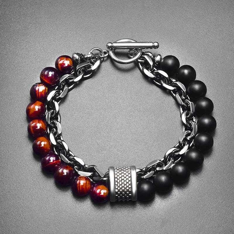 Conjunto de pulseiras Dark Rustic - Nordwear