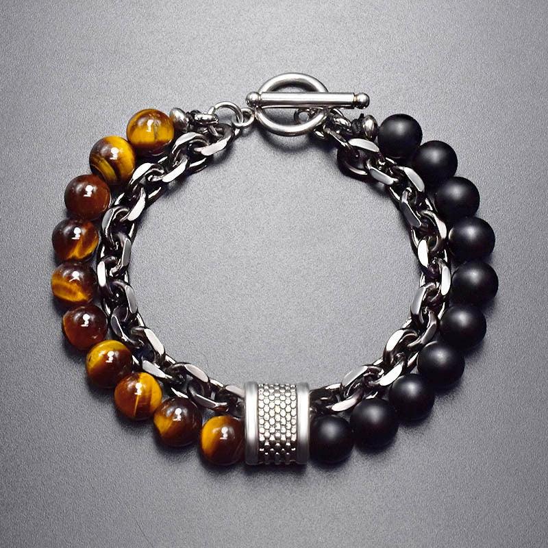 Conjunto de pulseiras Dark Rustic - Nordwear